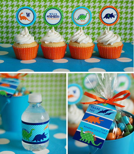 Dinosaur Birthday Party Printables Collection